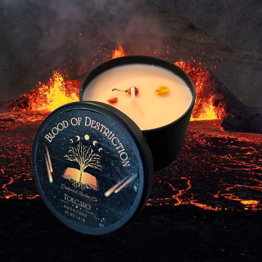 Volcano Candle