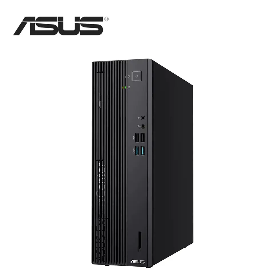 Thumbnail: ASUS ExpertCenter D500SER business desktop with front USB and audio ports