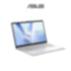 ASUS Vivobook Go 15 E1504F Ryzen 5 laptop with 16GB RAM and 512GB SSD, featuring a 15.6-inch Full HD display and sleek lightw