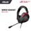 Thumbnail: ASUS ROG Delta S Core wired gaming headset in black with detachable boom mic.