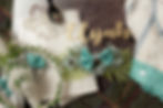 Elijah name sign and baptism items in a photography portfolio