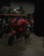 Red Ducati racing bike in a photography portfolio.