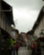 Busy street scene featured in a photography portfolio