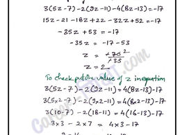 MATHS-CHAP-2-EXER : 2.2, Question 9, 10 (Linear Equations in One Variable)