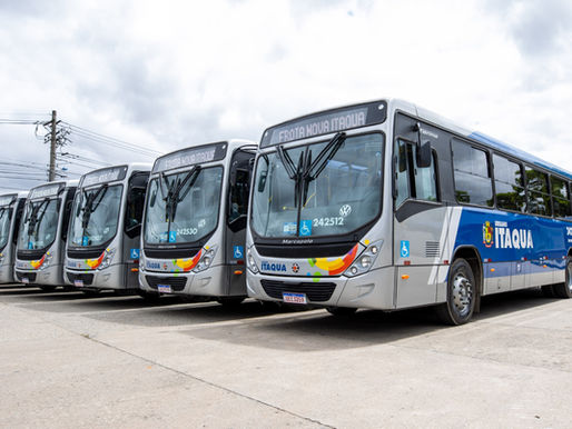 Itaquá entrega 30 novos ônibus; investimento ultrapassa R$ 25 milhões