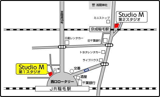 京成稲毛駅前ビル1F 徒歩0分