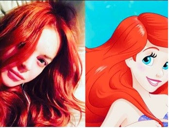 Lindsay lohan quiere personificar a la sirenita.