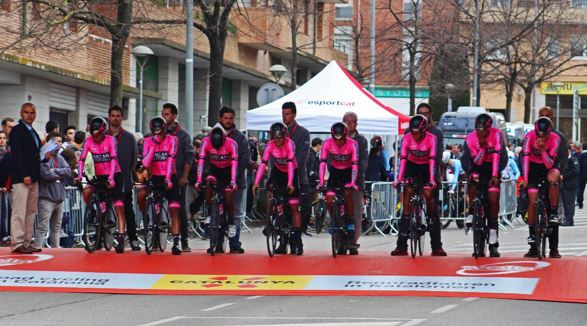 Team Manzana en la vuelta España 2017
