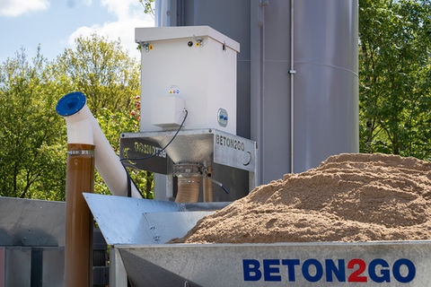 BETON2GO Betonmischanlage: effizientes Betonmischen vor Ort
