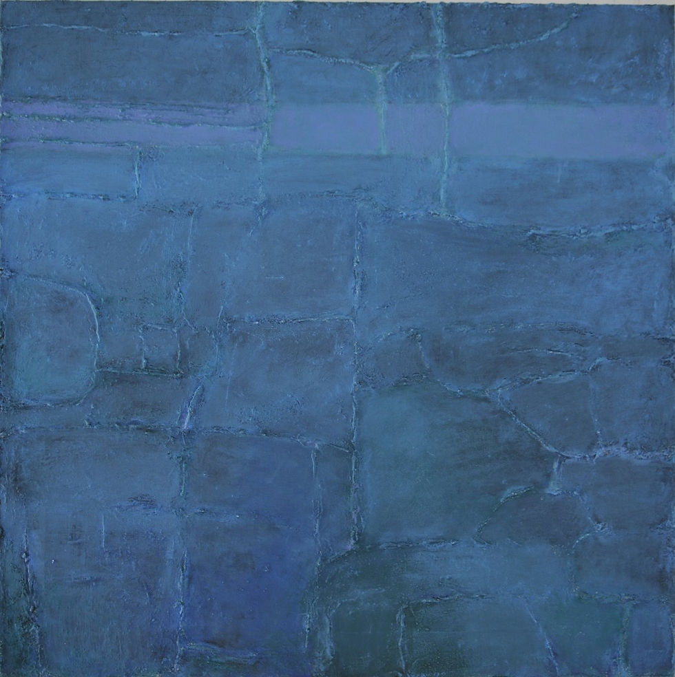 Oilfield 4, 100 x 100 cm