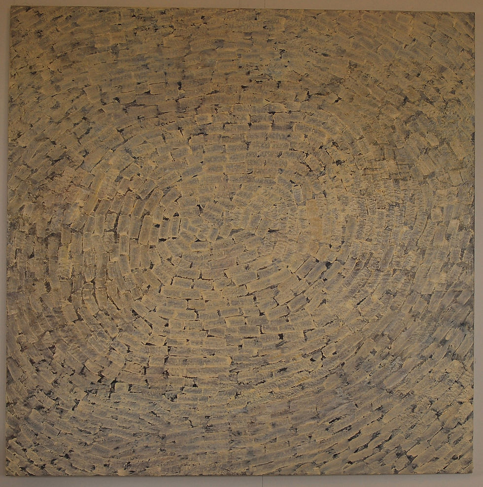 Bricks, 140 x 140 cm