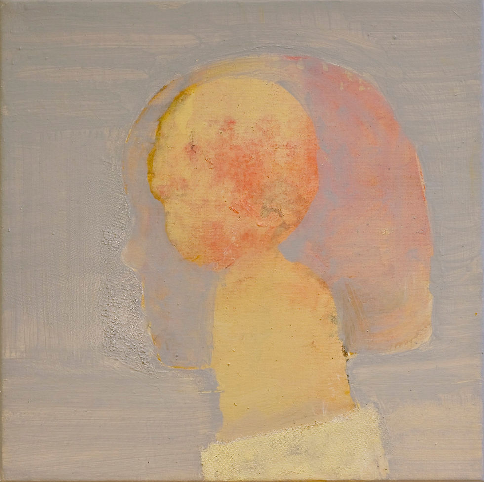 Voksemerte, 35 x 35 cm