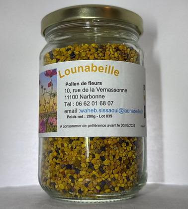 pollen de fleur