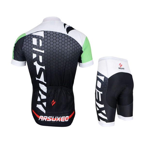 Thumbnail: Men Cycling Jersey Bike Bicycle Short Sleeves