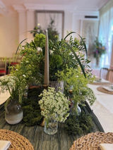 swamp, foliage, mossy, tablescape