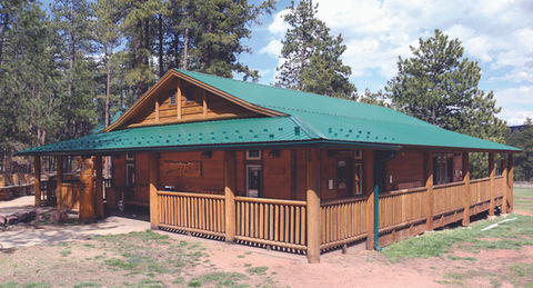 View of updated Summit Lodge
