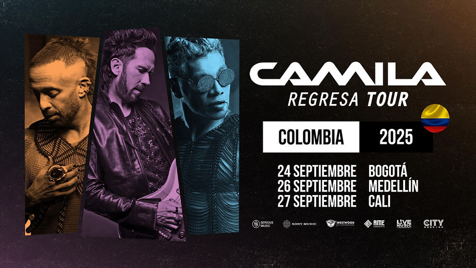 El Regreso de Camila a Colombia con Mario Domm, Pablo Hurtado y Samo