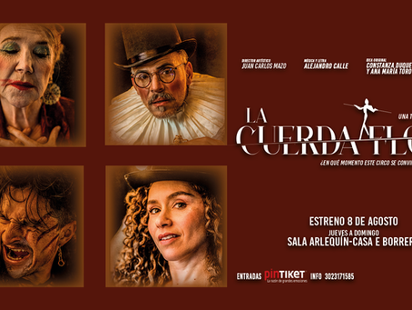 T de Teatro y Casa E Borrero presentan el próximo 8 de agosto