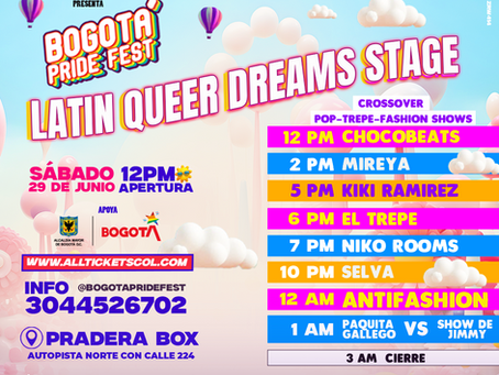 Llega el Bogotá Pride Fest