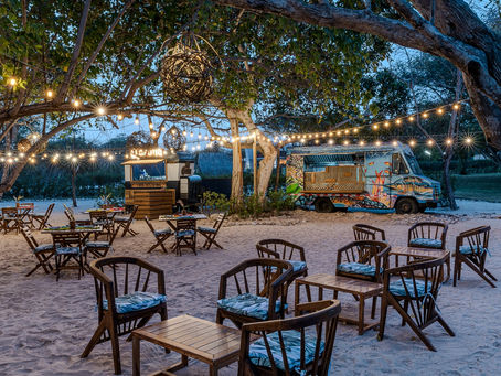 El mejor escenario para ver final del fútbol americano en la nueva pantalla gigante del hotel y en medio del mar Caribe