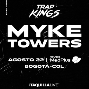 Myke Towers llega a Bogotá con “Trap Kings”: una noche histórica se vivirá en el Coliseo Medplus
