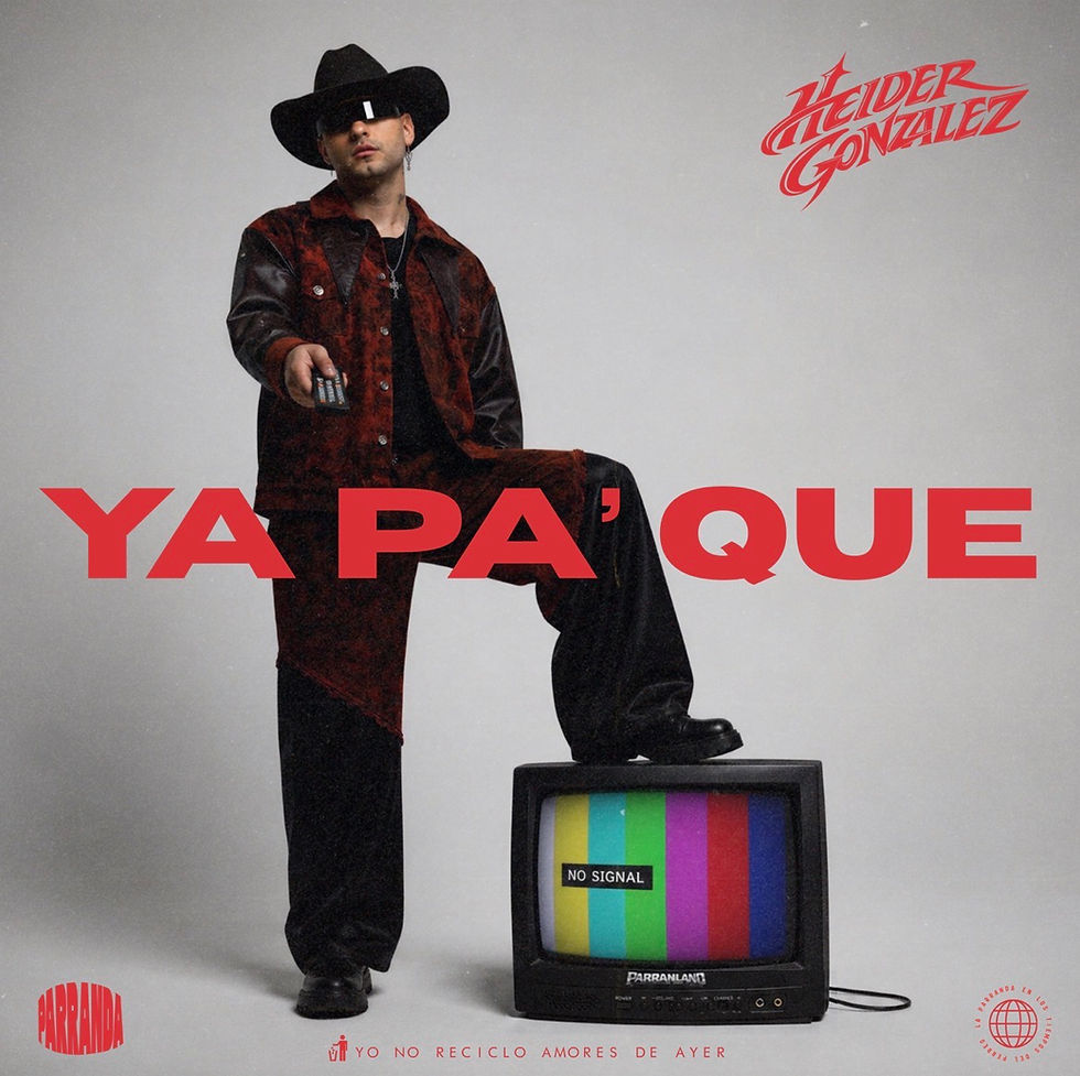Heider González lanza “Ya Pa’ Que”, su segundo sencillo del universo Parranland