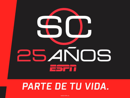 ESPN celebra los 25 años de SportsCenter, el clásico show del deporte en toda Latinoamérica
