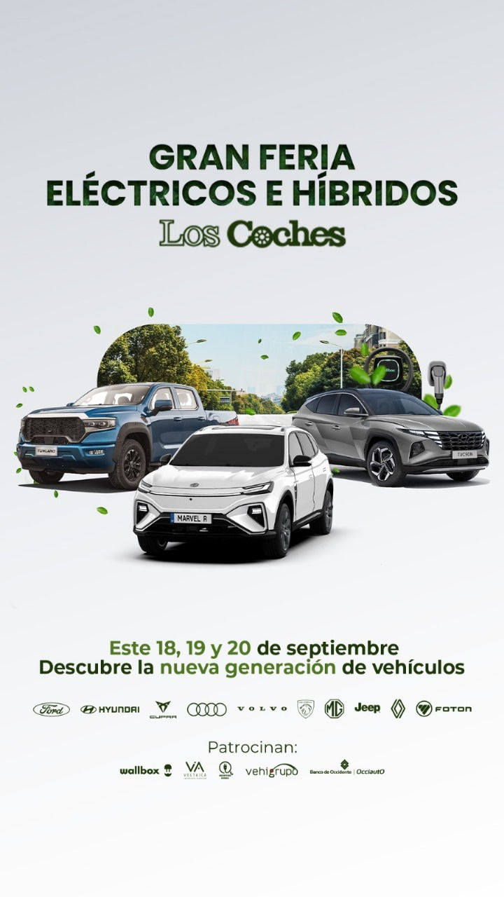 Los Coches presenta la Gran Feria de Vehículos Eléctricos e Híbridos en: una experiencia sostenible para conducir el futuro