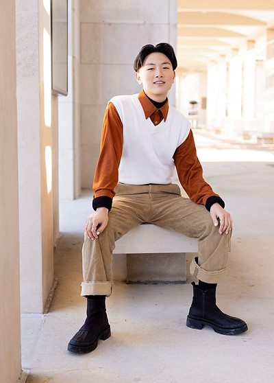 Josh Hoon Lee sitting