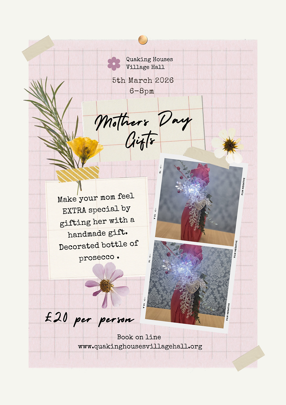 Mothers Day Gift workshop