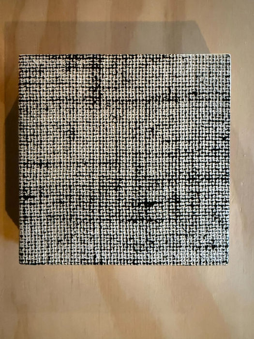 Black and White Custom Grid Finish