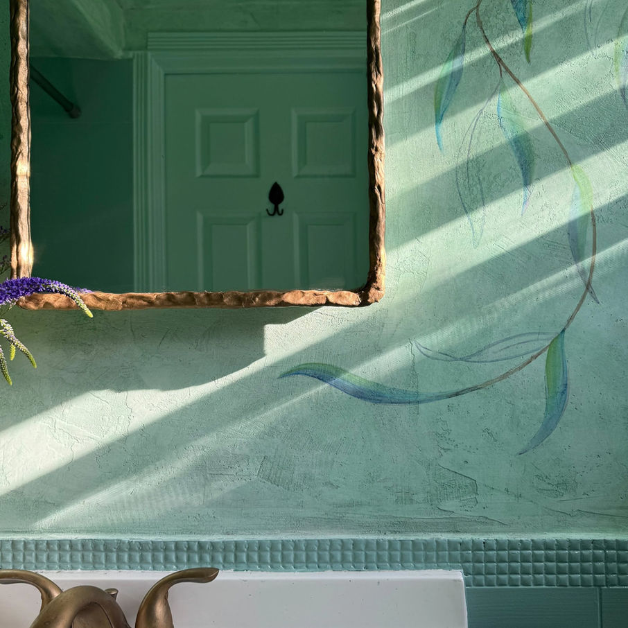 Eucalyptus Wall Mural Details
