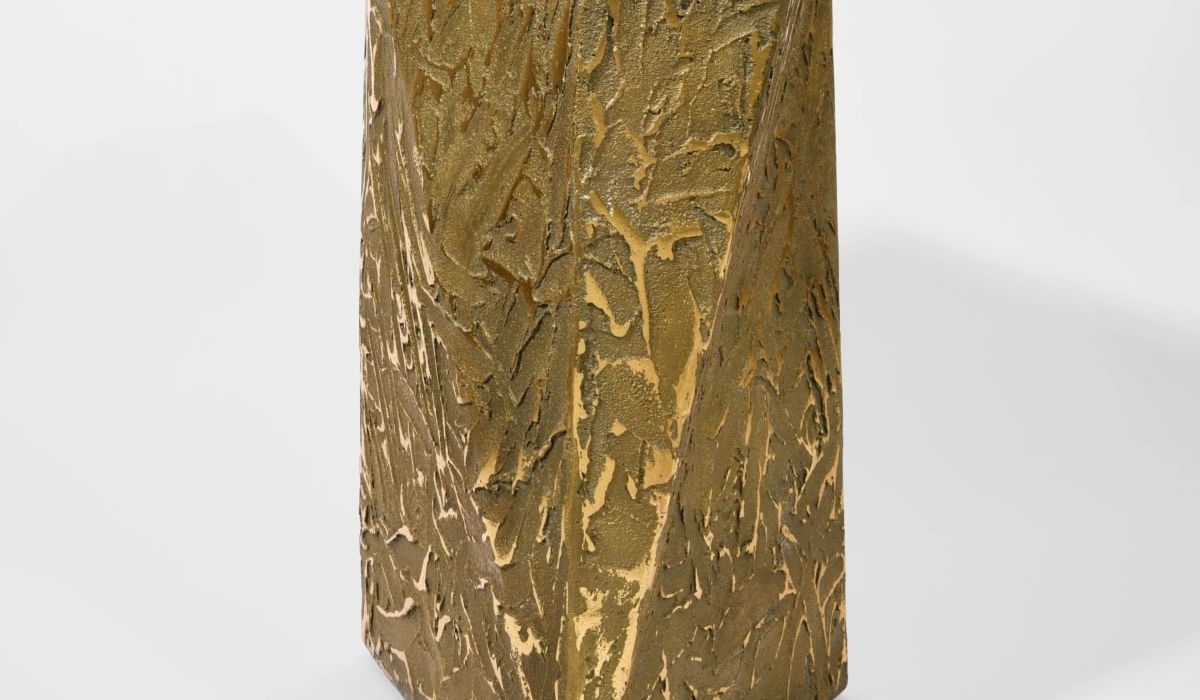 Small Decorative Metallic Table