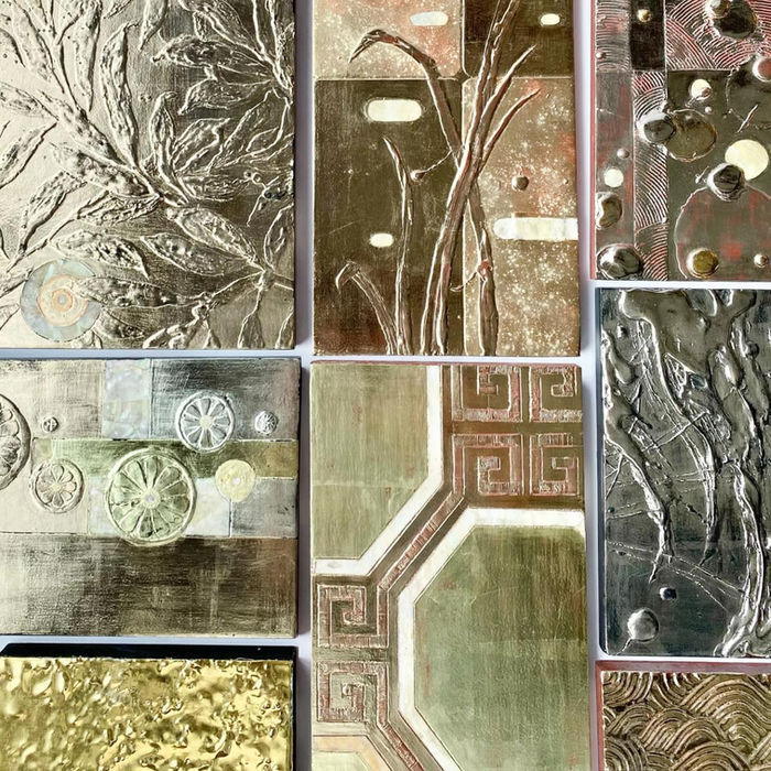 Gesso-Carved Gilded Designs