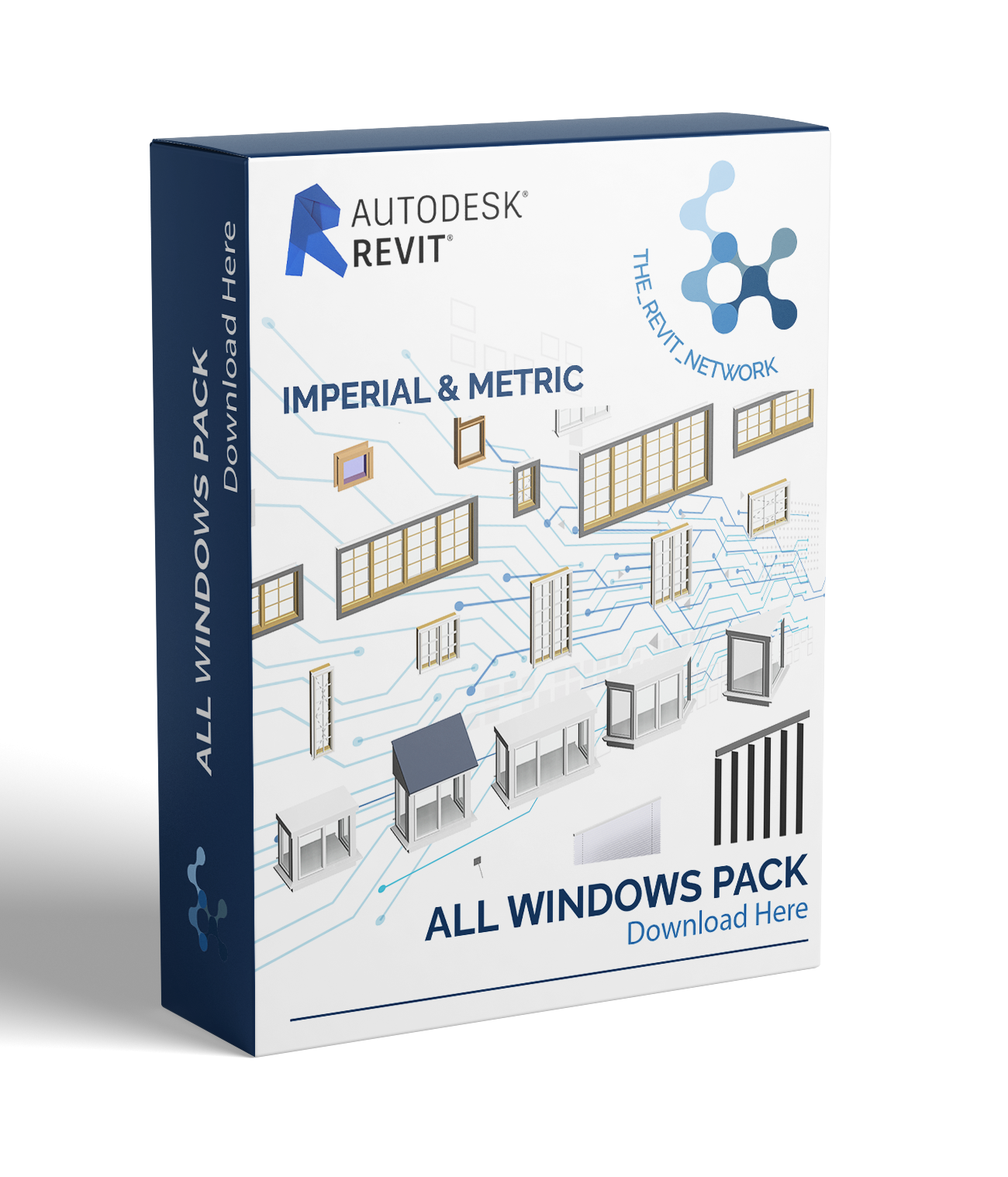 Full Window Template Family Pack