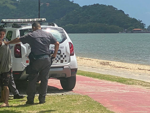 Polícia Militar de Ilhabela intensifica patrulhamento na orla da praia no Perequê