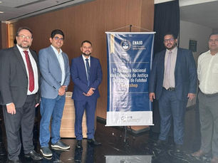 Membros do TJD-MT participam do Encontro Nacional dos Tribunais de Justiça Desportiva do Futebol