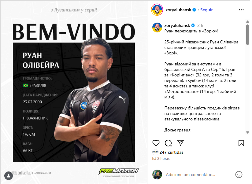 Foto: Reprodução/Instagram
