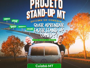 Humoristas realizam oficina gratuita de Stand-Up Comedy
