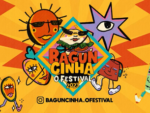 As transmissões do 'Baguncinha, O Festival' estão disponíveis no Youtube do Olhar Cultura
