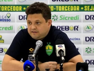 Presidente do Cuiabá assume responsabilidade por falta de técnico