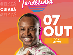 O show do Thiaguinho acontecerá em outubro no UNIVAG