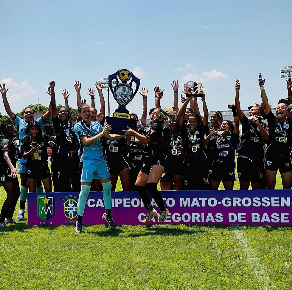 Ação goleia Várzea Grande e conquista título inédito do Mato-grossense Sub-20 Feminino