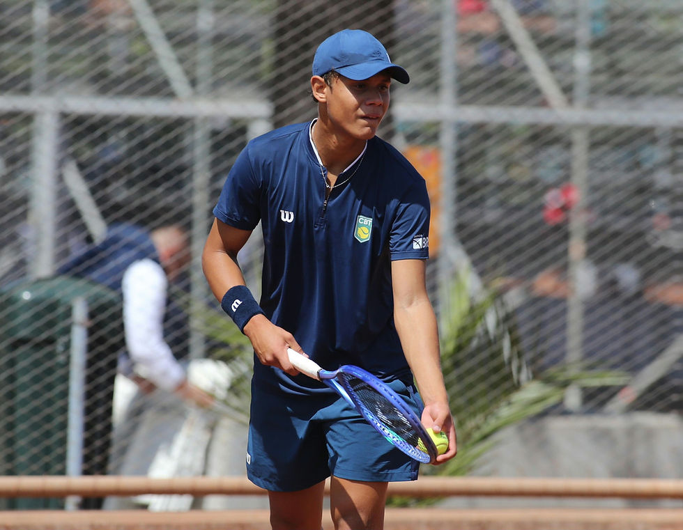 Livas Damázio comanda vitória do Brasil na estreia da Copa Davis juvenil