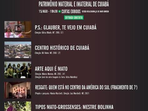 Cine Teatro exibirá projetos audiovisuais sobre os aspectos do patrimônio cultural de Cuiabá