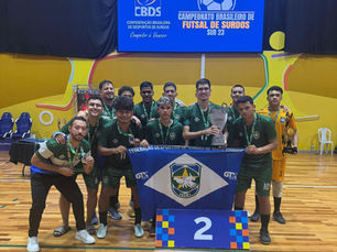Mato Grosso é vice-campeão brasileiro de futsal de surdos Sub-23