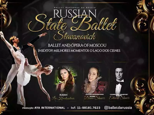 O espetáculo Lago dos Cisnes apresentado pelo Ballet da Rússia estará em Cuiabá