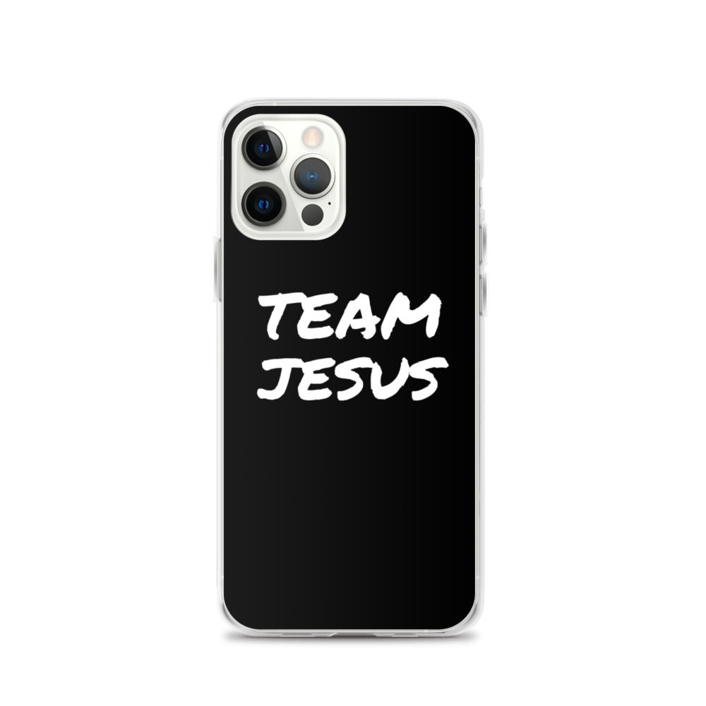Team Jesus iPhone Case (black)