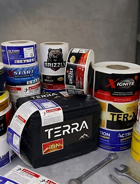 Heavy Duty Printed Labels