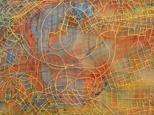 "Inner Rivers Run Deep -2" (Detail View)